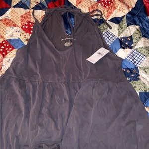 Grey women’s tank top.